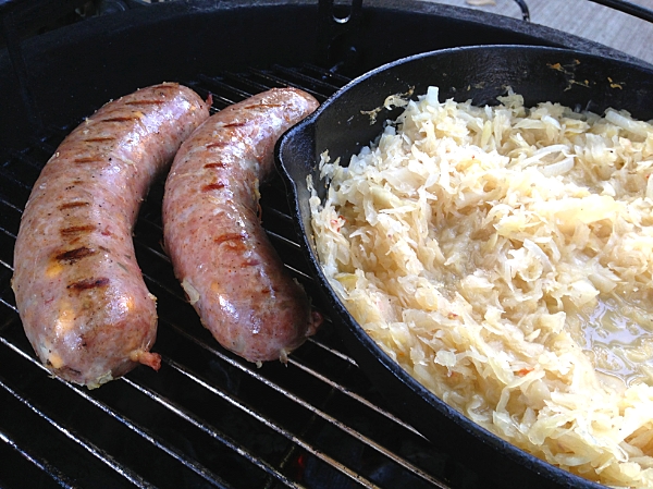 Take the brats out and grill directly