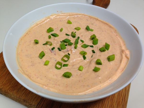 Creamy chipotle dipping sauce